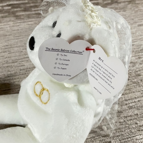 Ty Beanie Babies Mrs. Bear Marriage (✿◠‿◠) Bundle 3 & Get 25% off Automatically! - Picture 7 of 9